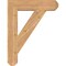 Ekena Millwork Traditional Craftsman Smooth Bracket, Western Red Cedar, 5 1/2"W x 28"D x 36"H BKT06X28X36TRA04SWR - alternate 4